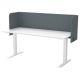 ACOUSTIC TRIPL WRAP DESK - Acoustic Private Workspace Partition