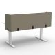 ACOUSTIC TRIPL WRAP DESK - Acoustic Private Workspace Partition