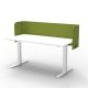 ACOUSTIC TRIPL WRAP DESK - Acoustic Private Workspace Partition