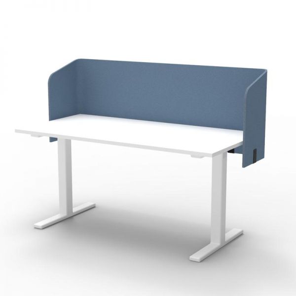 ACOUSTIC TRIPL WRAP DESK - Acoustic Private Workspace Partition