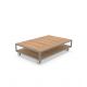 VINEYARD EXTRA-LARGE COFFEE TABLE - Outdoor Wooden Coffee Table 