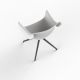 MANTA SWIVEL ARMCHAIR - Fauteuil Pivotant Design