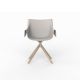 MANTA WOODEN SWIVEL ARMCHAIR - Wooden Swivel Chair