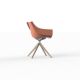 MANTA WOODEN SWIVEL ARMCHAIR - Chaise Pivotante en Bois