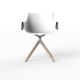 MANTA WOODEN SWIVEL ARMCHAIR - Wooden Swivel Chair