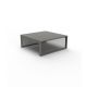 THE FACTORY COFFEE TABLE M - Table base extérieur carré