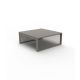 THE FACTORY COFFEE TABLE M - Table base extérieur carré