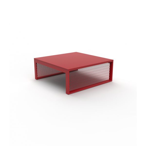 THE FACTORY COFFEE TABLE M - Table base extérieur carré