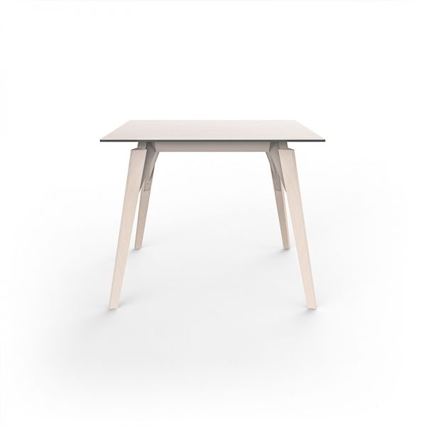 FAZ WOOD LOUNGE TABLE 90X90X74 - Table De Salon en Bois Carré