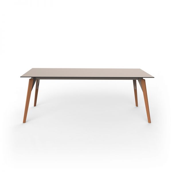FAZ WOOD LOUNGE TABLE 200X90X74 - Large 6 Person Wooden Table