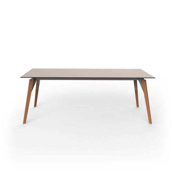 FAZ WOOD LOUNGE TABLE 200X90X74 - Grande Table 6 Personnes en Bois