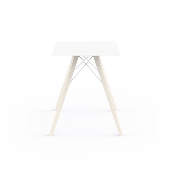 FAZ WOOD DINING TABLE 60X60X74 - Table 2 personnes Carré en bois