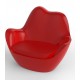 SABINAS LOUNGE CHAIR - Outdoor lounge chair red
