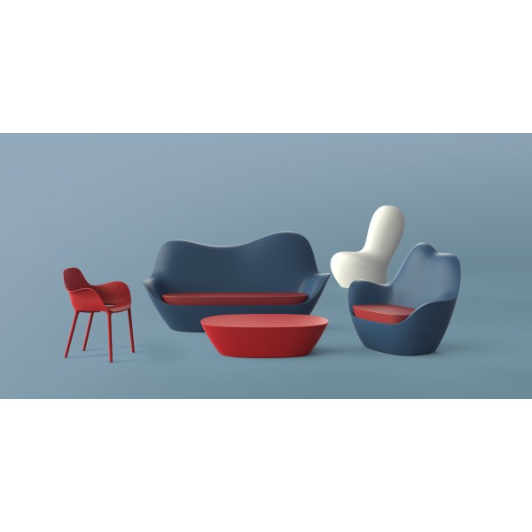 SABINAS CHAISE LONGUE - Fauteuil extérieur courbée