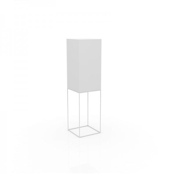 VELA HIGH CUBE LAMP 40X40X152 - Large indoor light lamp