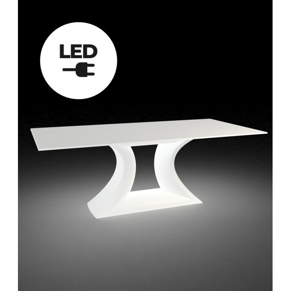 REST TABLE XL 300X120X72 - Dining table for 10 people lumineuse