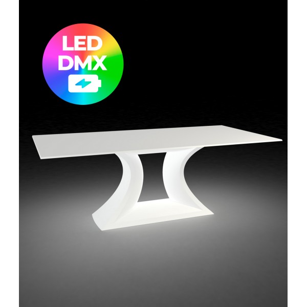 REST TABLE XL 300X120X72 - Dining table for 10 people lumineuse