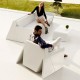 REST LOUNGE CHAIR - Hotel outdoor terrace chair