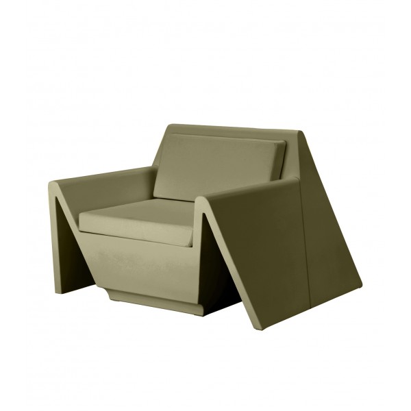 REST LOUNGE CHAIR - Hotel outdoor terrace chair GREEN