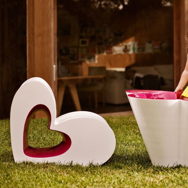 AGATHA CHAIR - Outdoor heart shaped chair