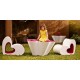 AGATHA CHAIR - Outdoor heart shaped chair