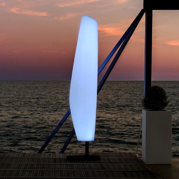 LAMPE BLANCA - Lampe extérieur en forme de voile