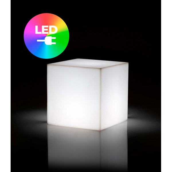 JUT CUBO - Cube extérieur Lumineux led avec cable