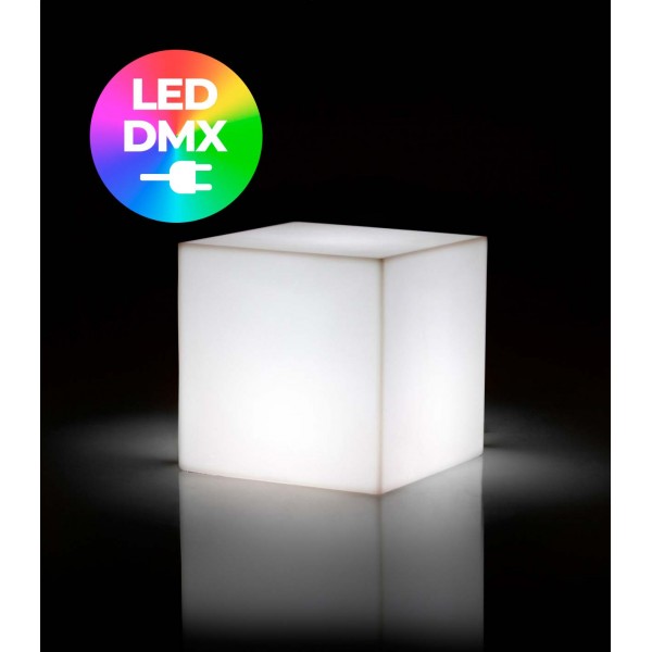 JUT CUBO - Cube extérieur Lumineux led dmx avec cable