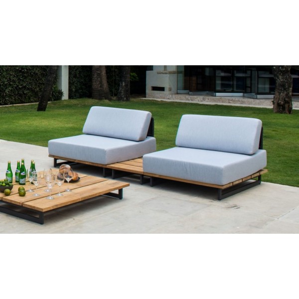 Modern outdoor armchair ONA