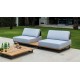 Modern outdoor armchair ONA