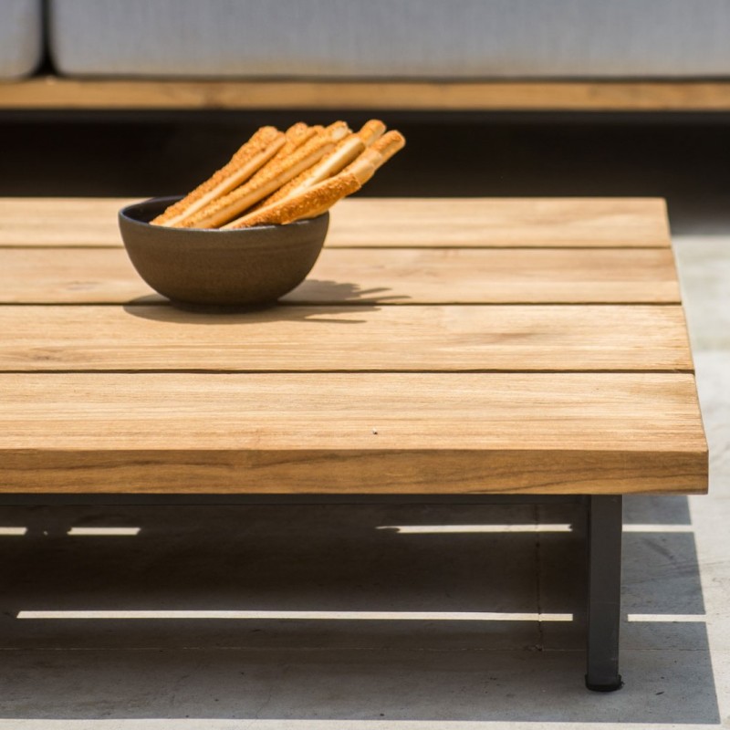 Outdoor wooden coffee table COFFEE TABLE ONA
