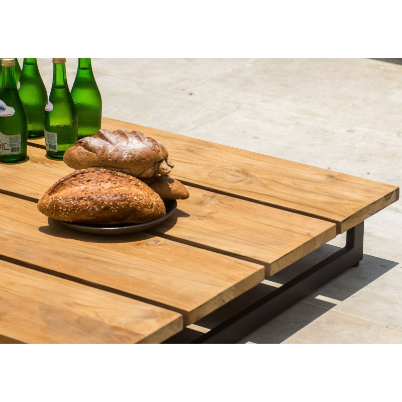 Outdoor wooden coffee table COFFEE TABLE ONA