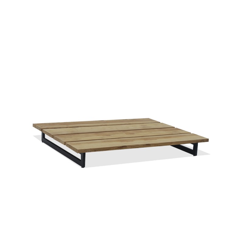 Outdoor wooden coffee table COFFEE TABLE ONA