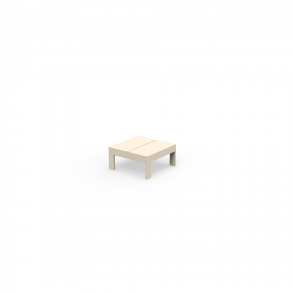 Posidonia - Square Aluminium Side Table - Vondom