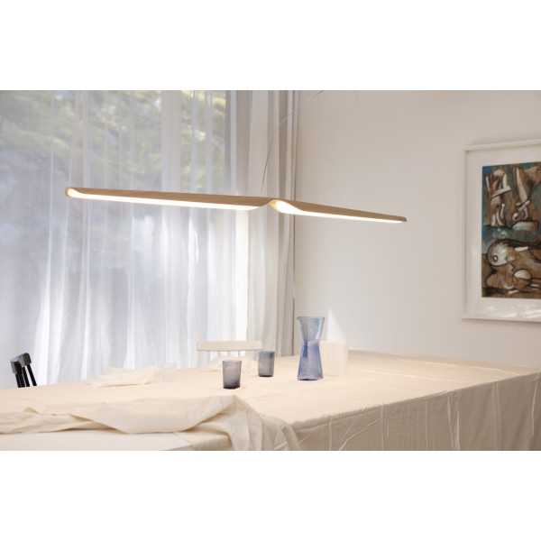 Swan Pendant - Lampe Suspension en Bois - Tunto