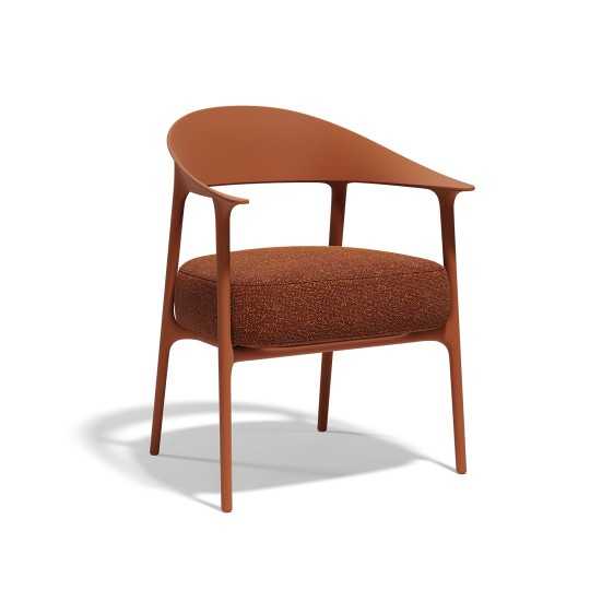 chaise rembourée salon de jardin africa vondom argile 65093