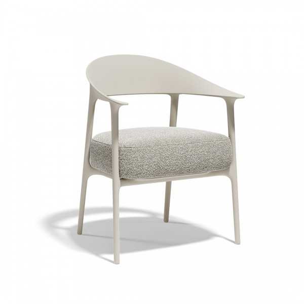upholstered dining chair with armrests for garden indoor outdoor AFRICA Vondom