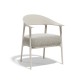 upholstered dining chair with armrests for garden indoor outdoor AFRICA Vondom
