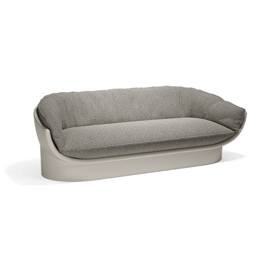 3-seater sofa indoor outdoor Lunaby Vondom