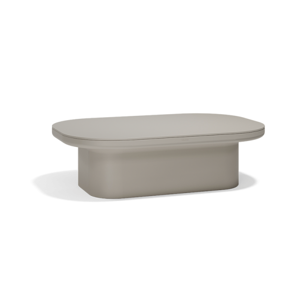 table basse intérieur extérieur gris anthracite Luna Vondom