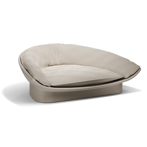 Lit de jardin Luna Vondom beige