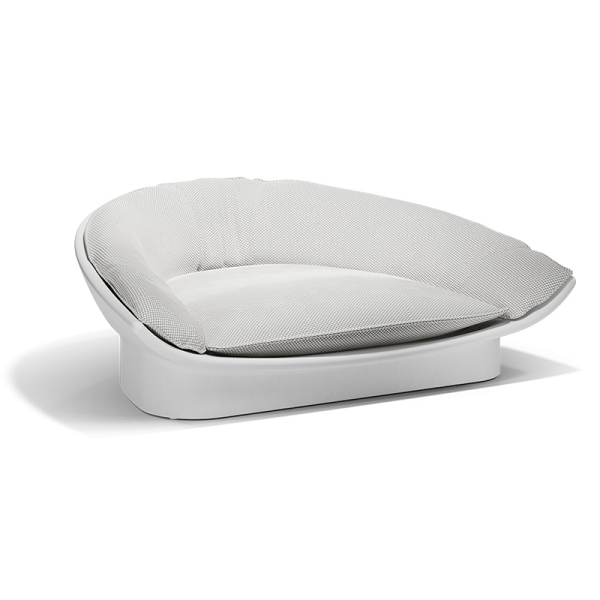 Lit de jardin Luna Vondom blanc