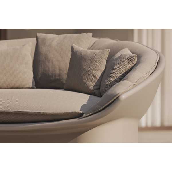 close-up of Luna Vondom daybed