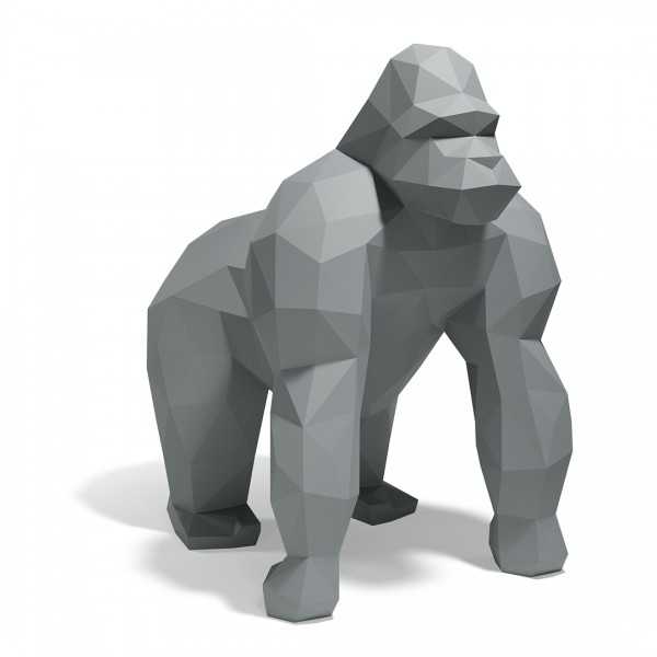 origami sculpture saru vondom anthracite