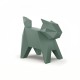 grande statue de jardin chat neko origami de vondom