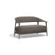 indoor/outdoor upholstered sofa with upholstered backrest africa vondom taupe