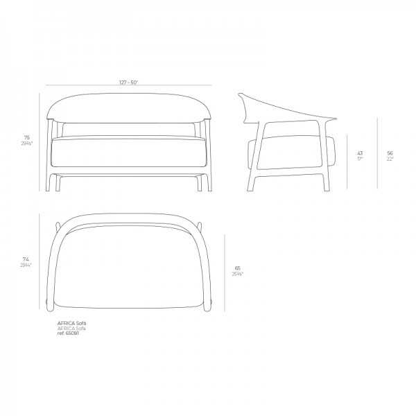 dimensions indoor outdoor sofa africa vondom