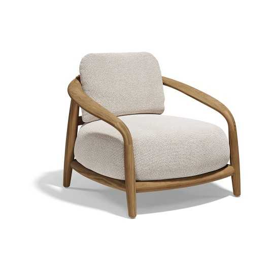 FUSTA Vondom upholstered wooden lounge chair