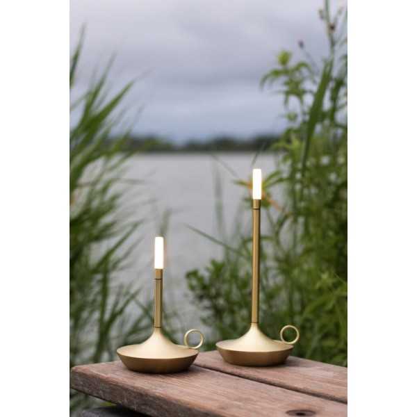 Wick Pro Graypants Large Wireless Table Lamp