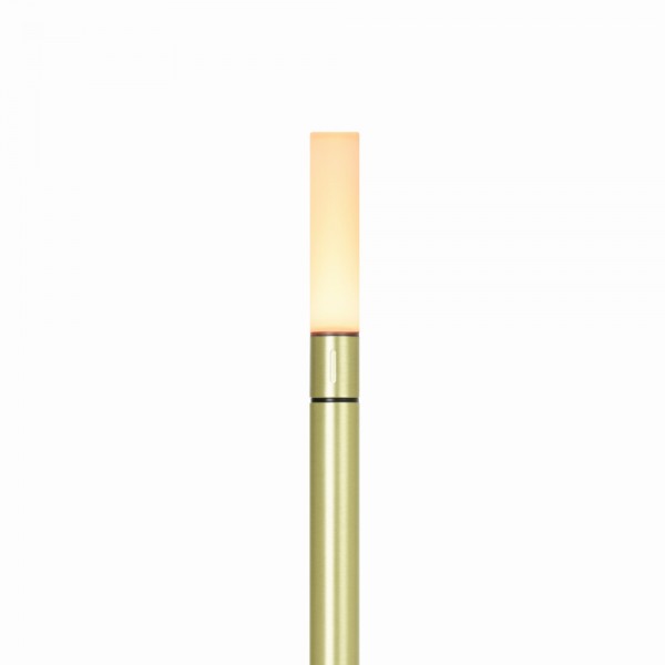 top of the wick S pro table lamp with gold LED